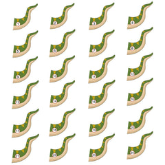 FEPITO dinosaur-tail stickers pack for easy, reusable pinning.