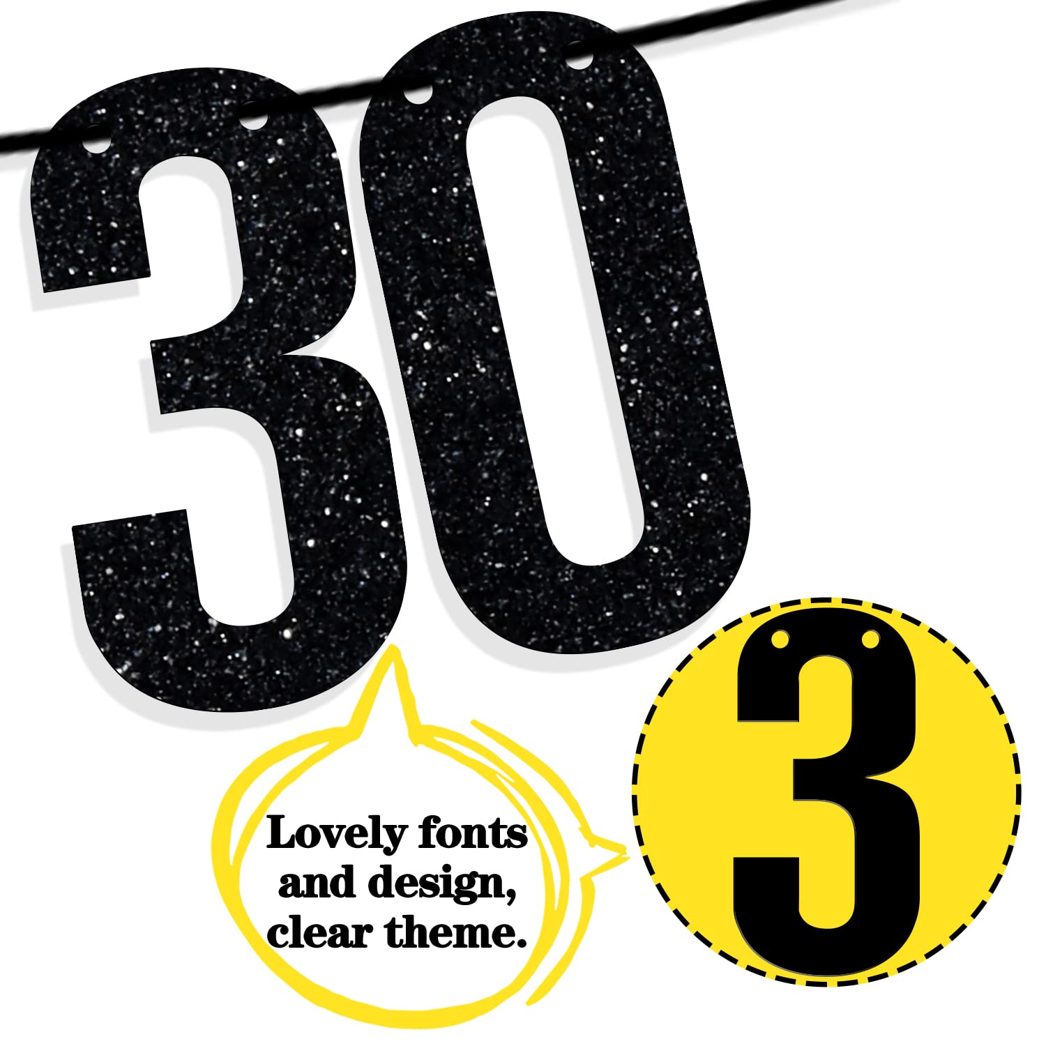 Ferburitar milestone banner, easy-to-hang décor for hassle-free celebrations.