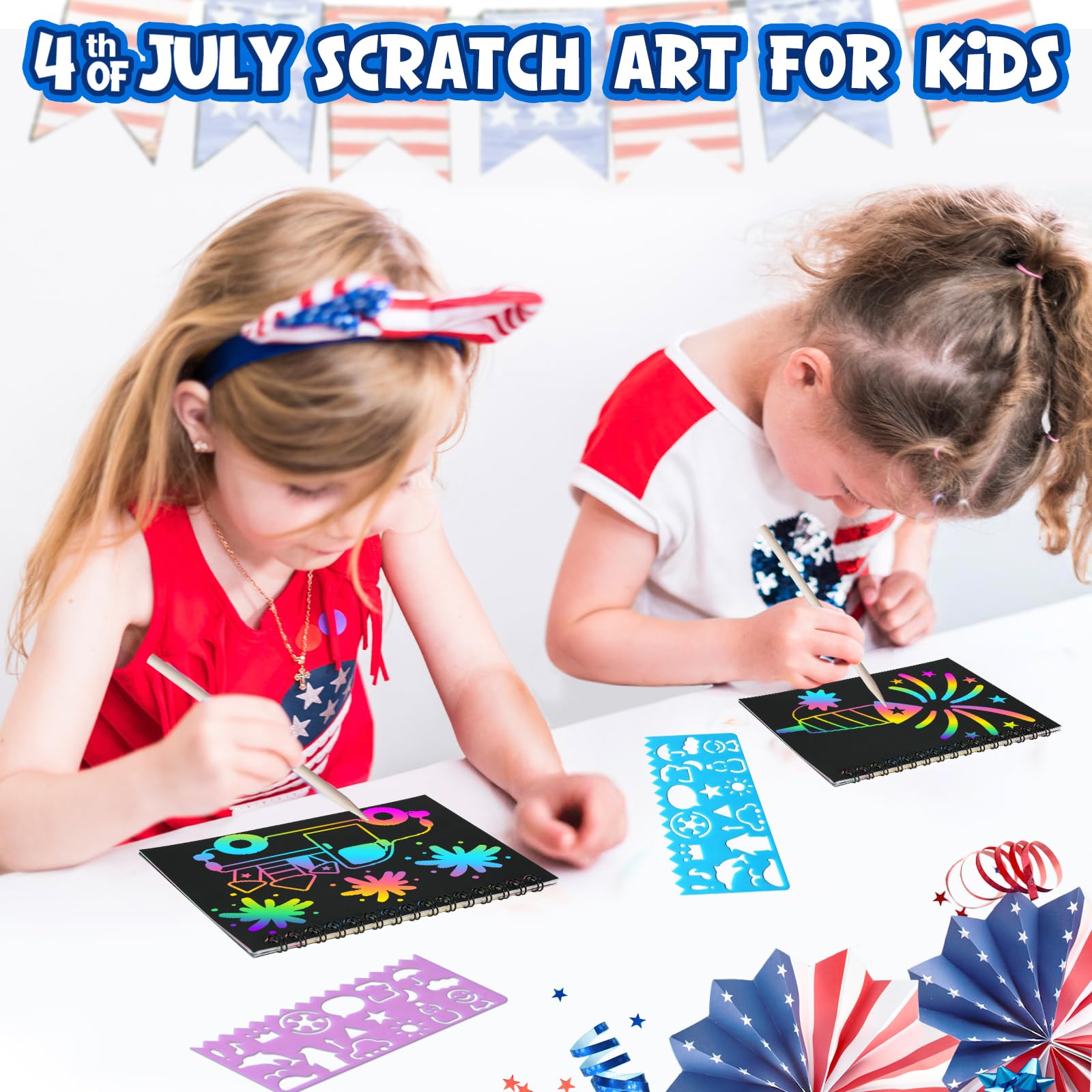 FEREDO KIDS 4th of July party favors bring bright celebration vibes