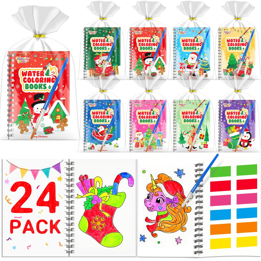 FEREDO KIDS coloring books 24-pack ready for party favors and creative play
