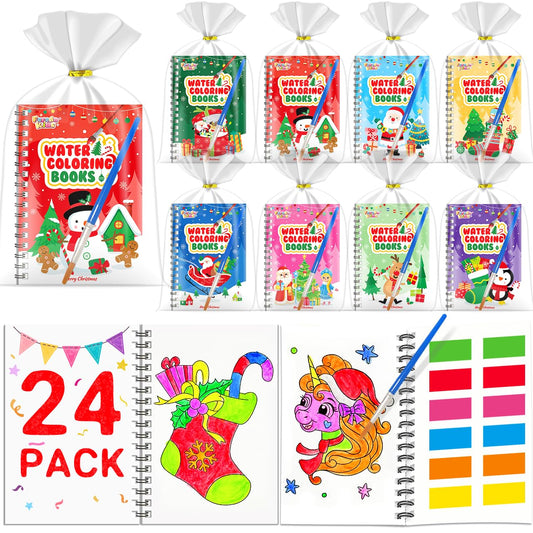 FEREDO KIDS coloring books 24-pack ready for party favors and creative play