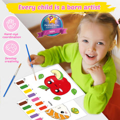 FEREDO KIDS includes two brushes for smooth water-to-paper transitions.