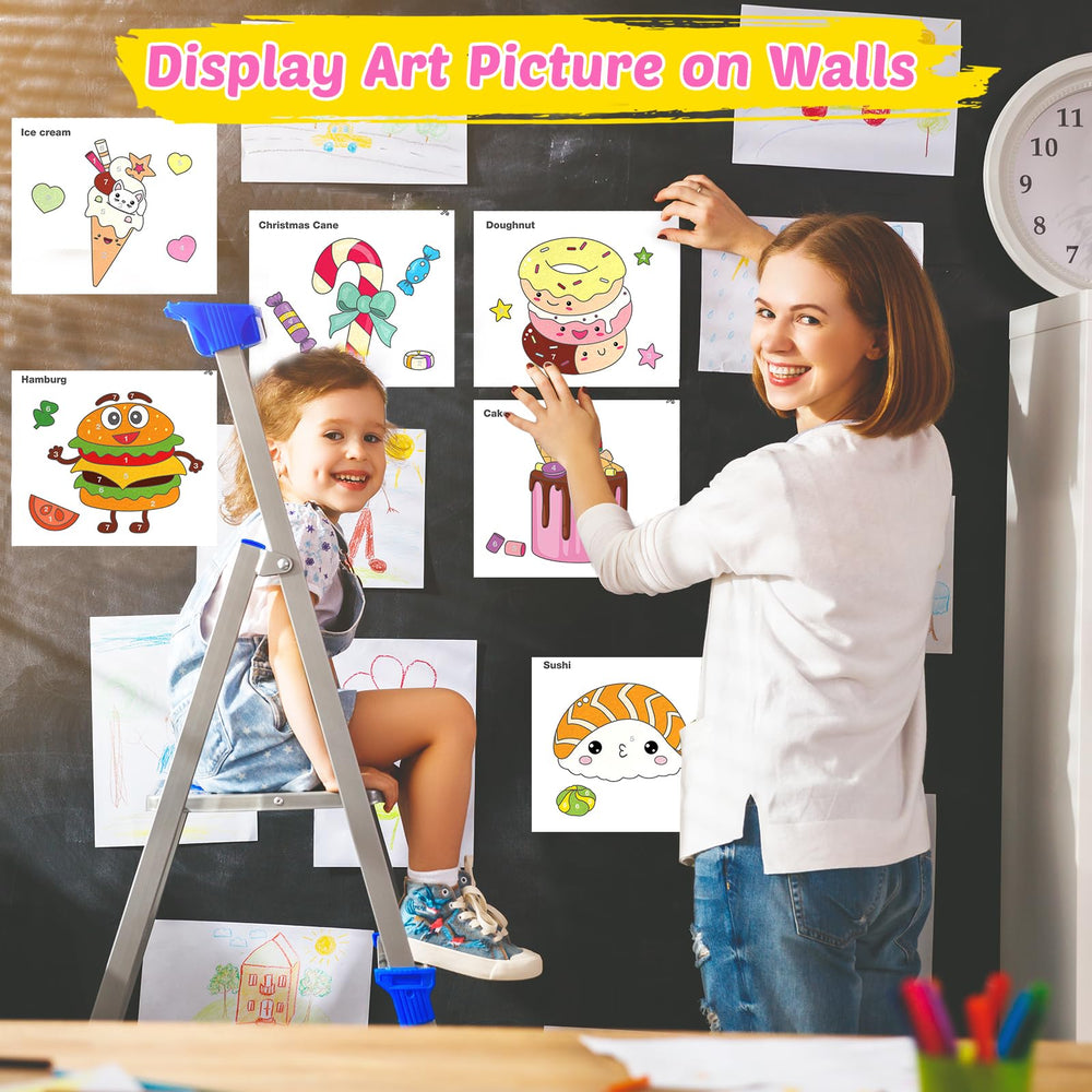 FEREDO KIDS uses thick, high-quality paper for better color reveal.