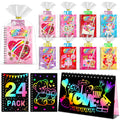 FEREDO KIDS rainbow scratch art notebook 24-pack ready for classroom fun.