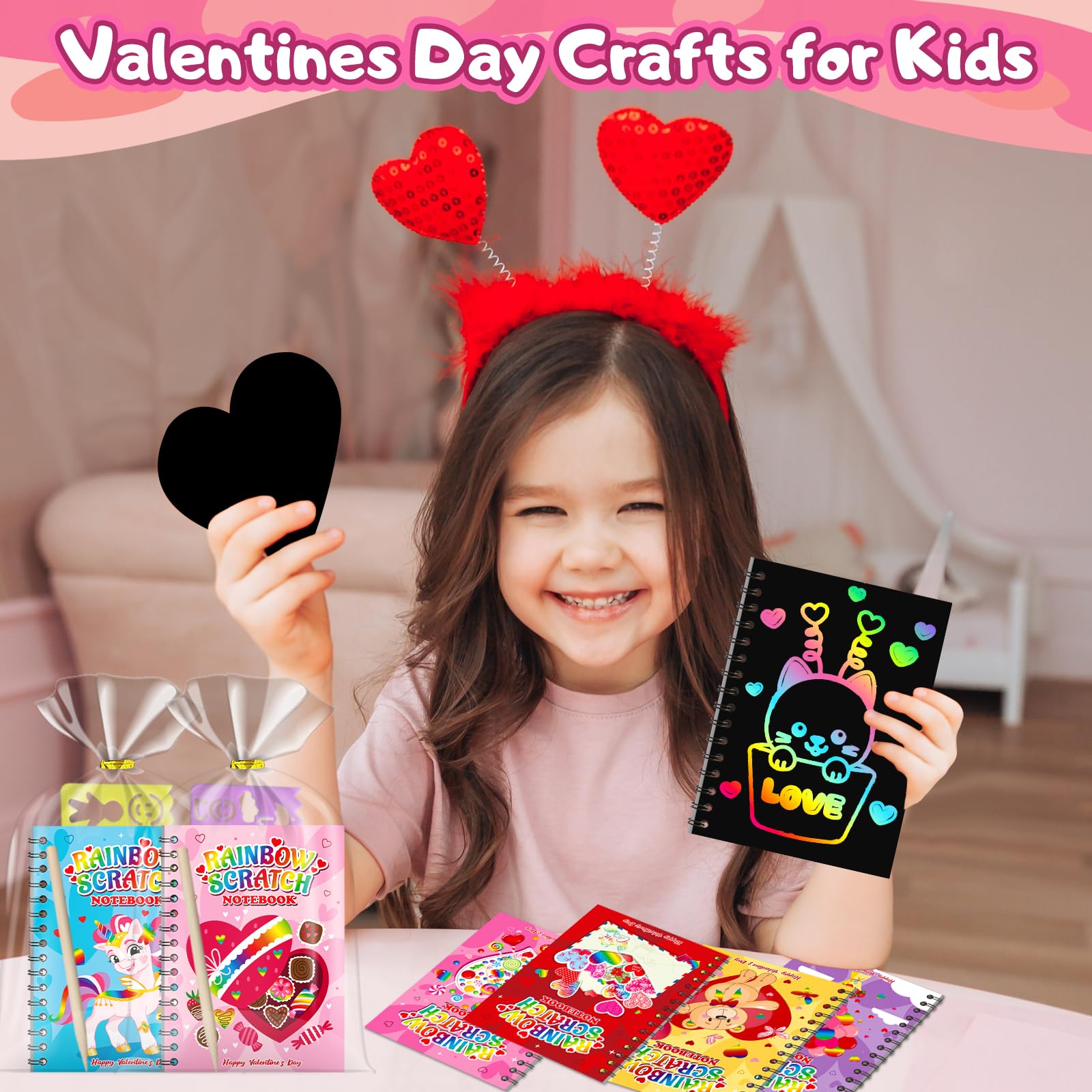 FEREDO KIDS valentines day activity pack inspires creative celebrations.