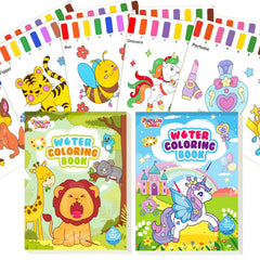 FEREDO KIDS watercolor unicorn page: kid-friendly color activity to spark imagination.