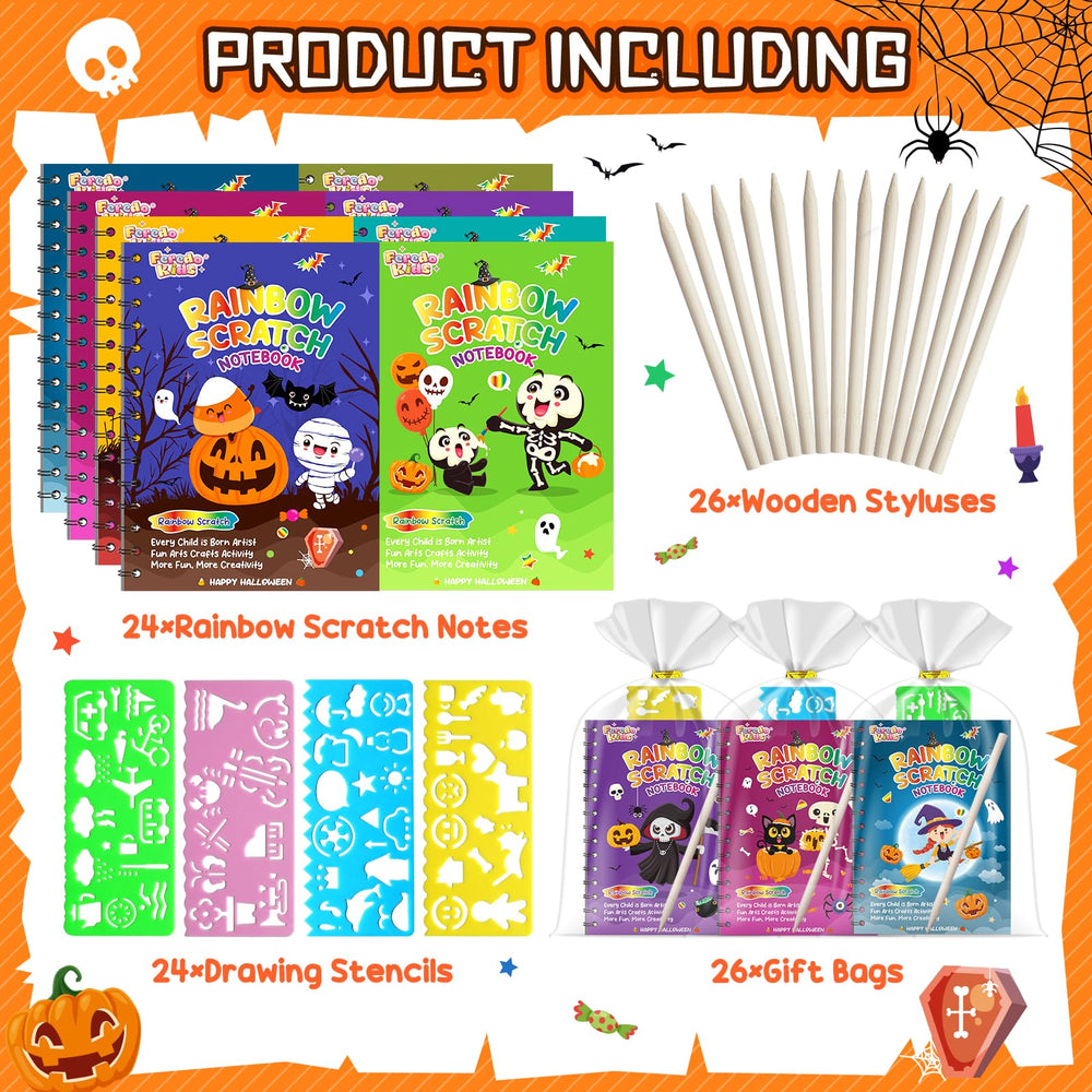 FEREDO KIDS wooden styluses set for precise scratch art
