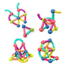 Ferthor Fun magnets with groove surface improve grip during play.