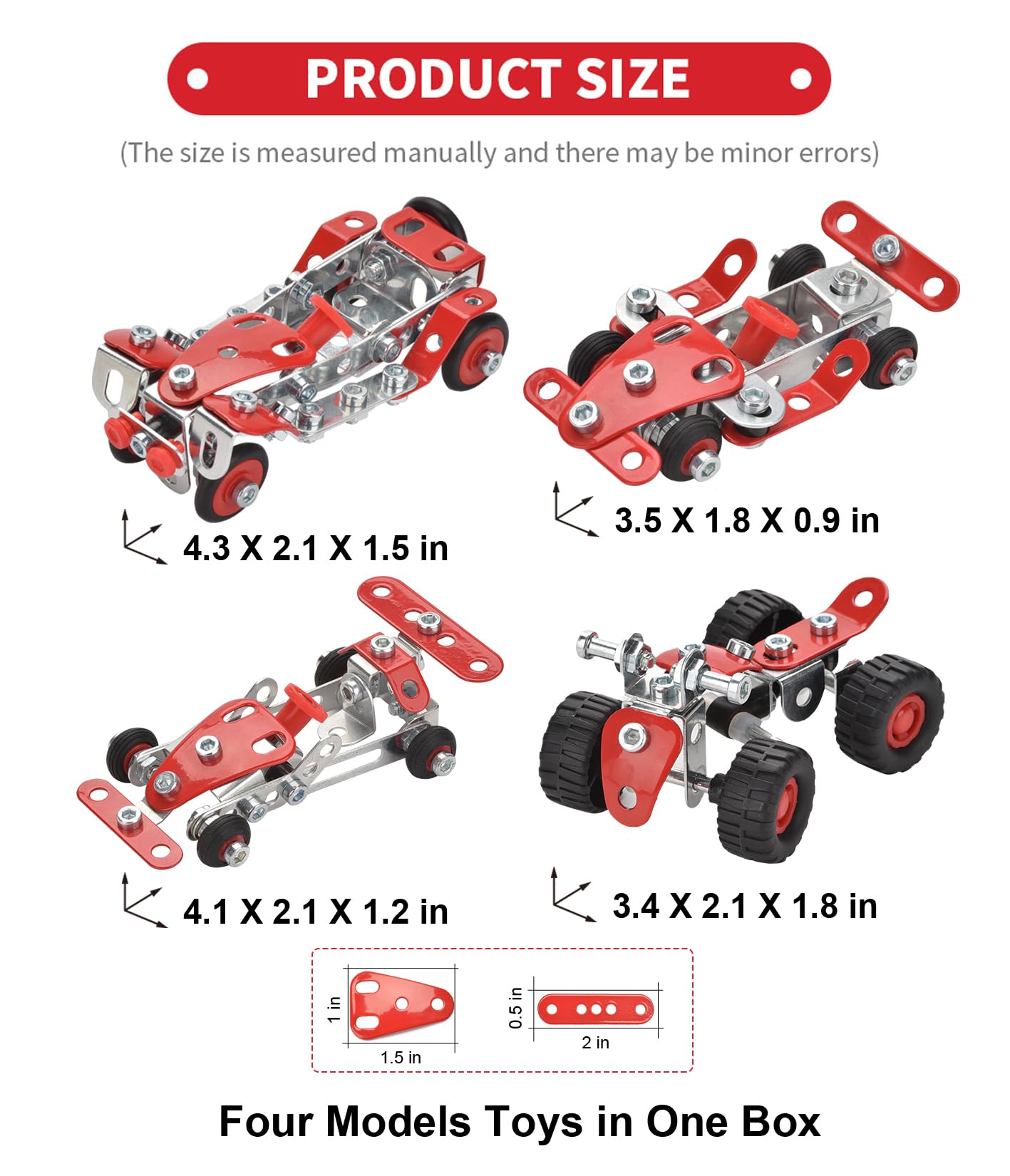 Ferthor Fun metal building kit assembly demonstrates precise screws and hands-on engineering.