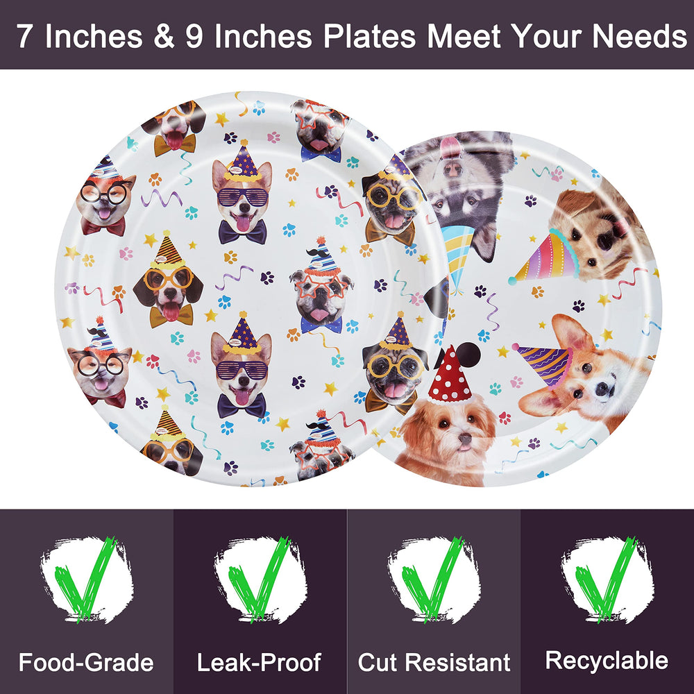 Fesciory dog party napkins 13inch absorbent for quick cleanup