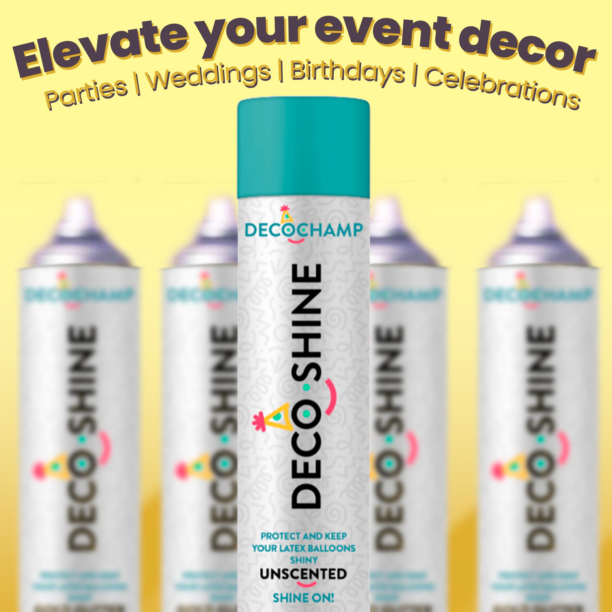 FESTI DECOCHAMP no-wipe aerosol applies evenly with no residue