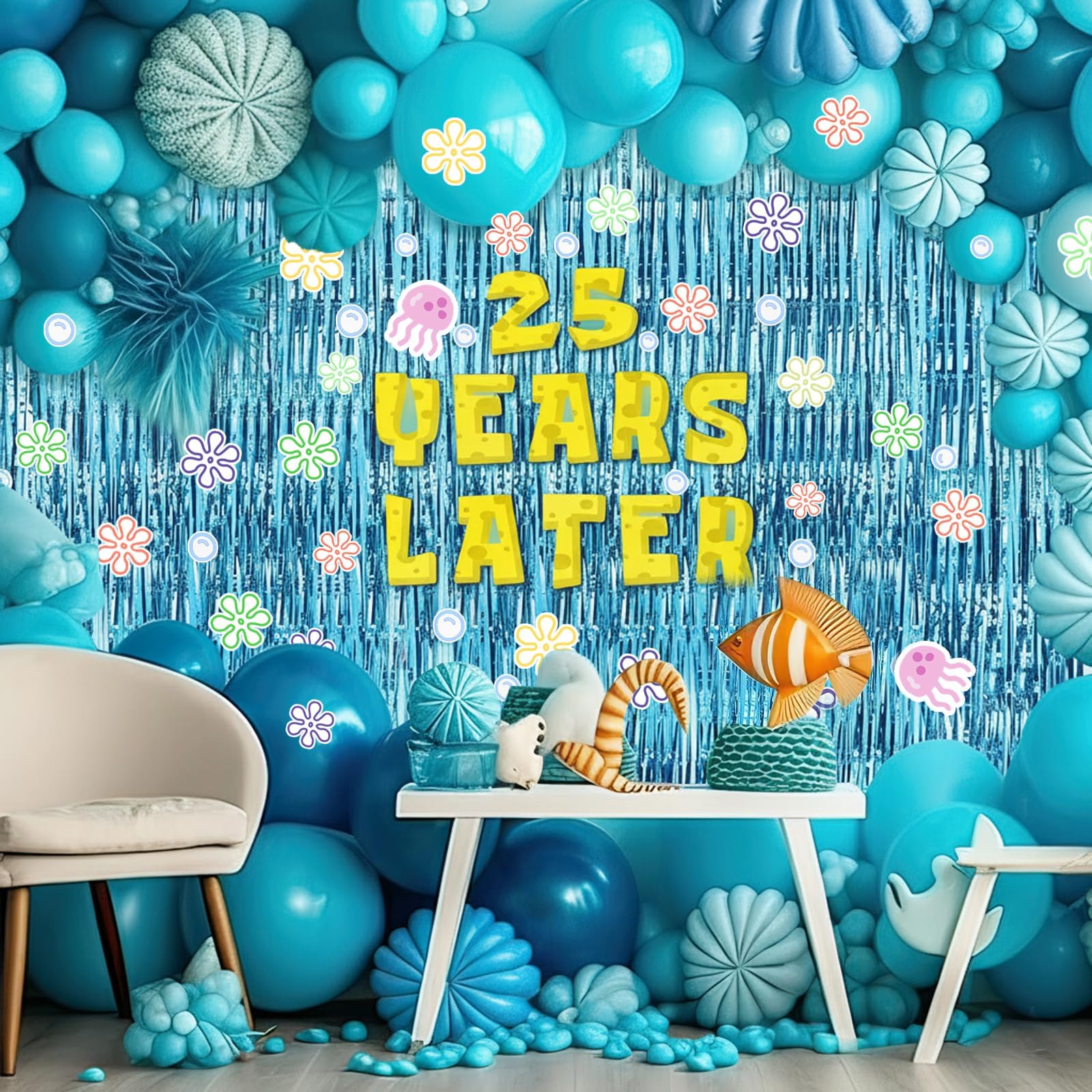 FestiVex complete ocean party decoration kit for easy setup and cohesive look