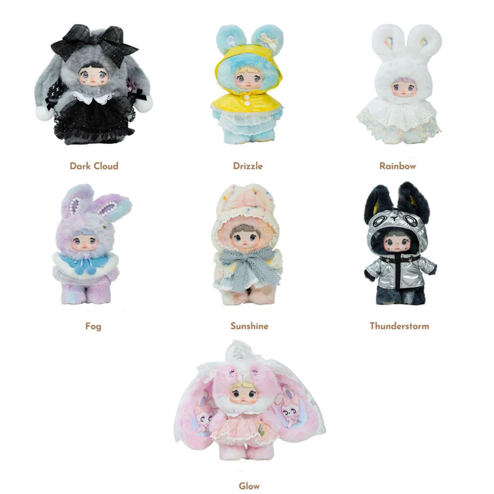 Fesuphy Nommi Weather Rain plush with soft hug appeal.
