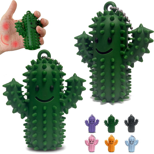 FEWOVUZ silicone pain fidget cactus two-pack provides grounding and focused calm on the go.