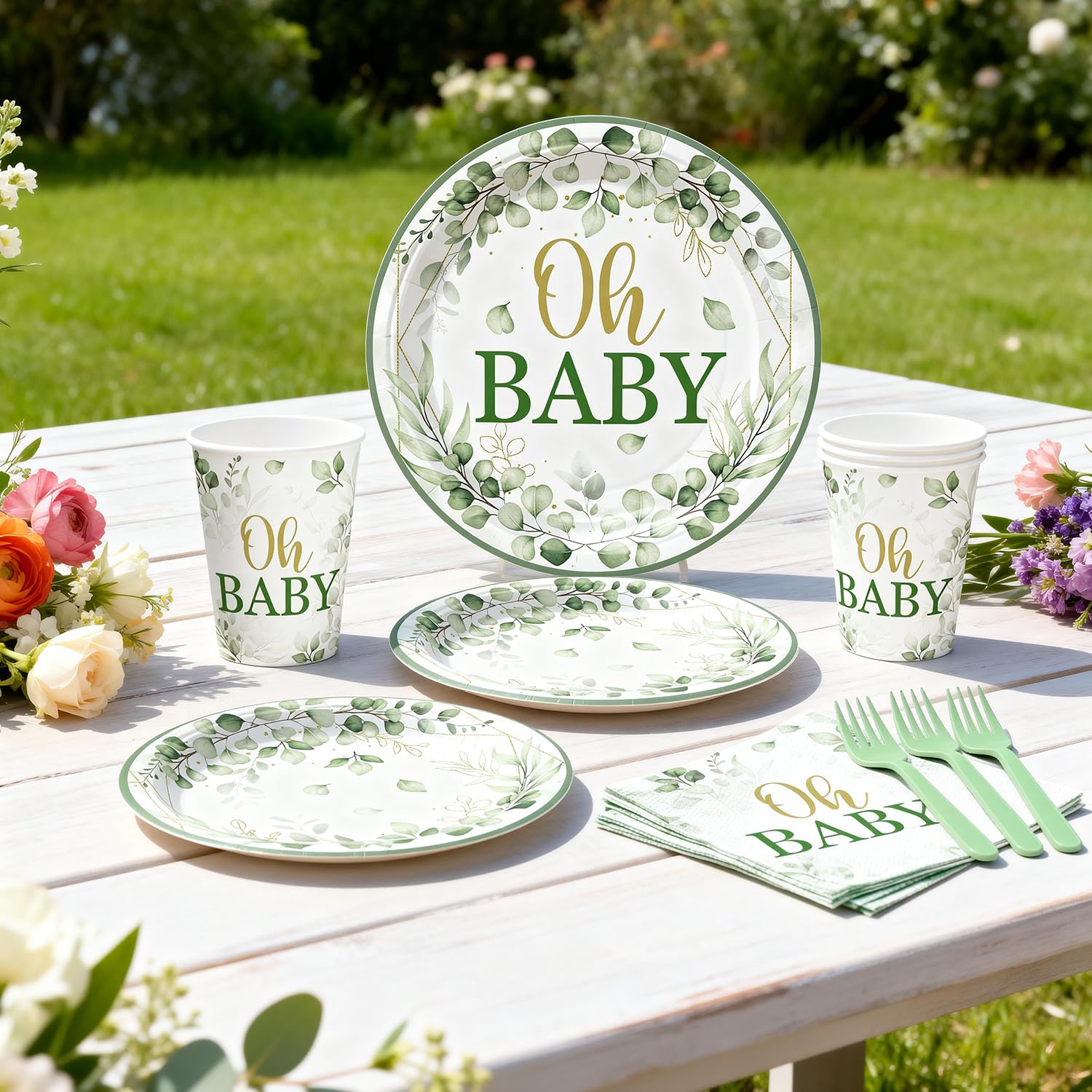 Fexivo transparent BABY letter boxes add a playful touch