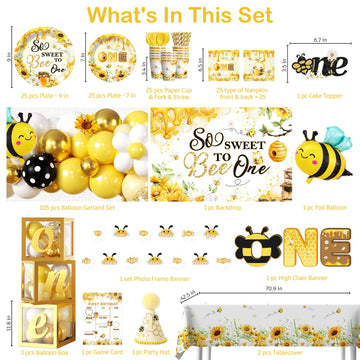 Fexivo bee day plates 7in for practical dining and easy serving