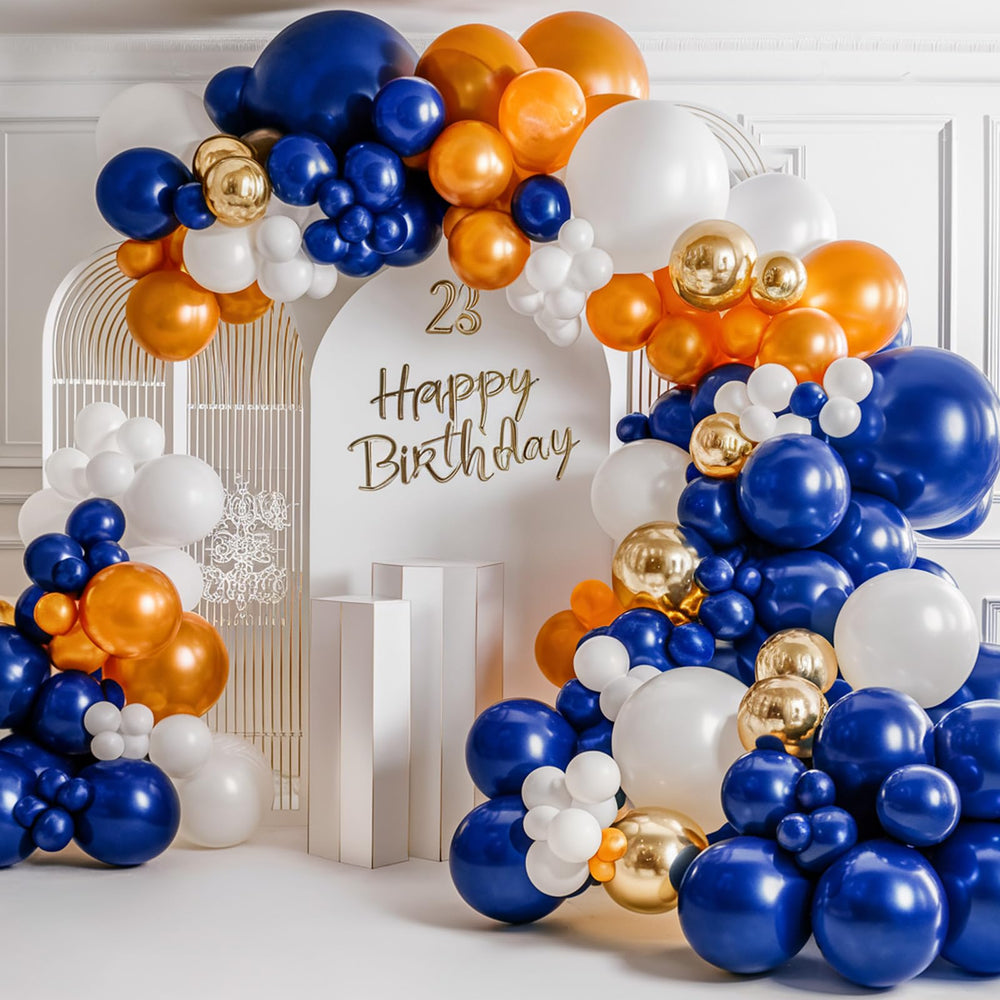 FEYG 4D star chrome balloons add sparkling accents for photos.