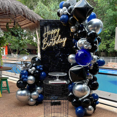 FEYG balloon chain display ideas for stunning backdrops.