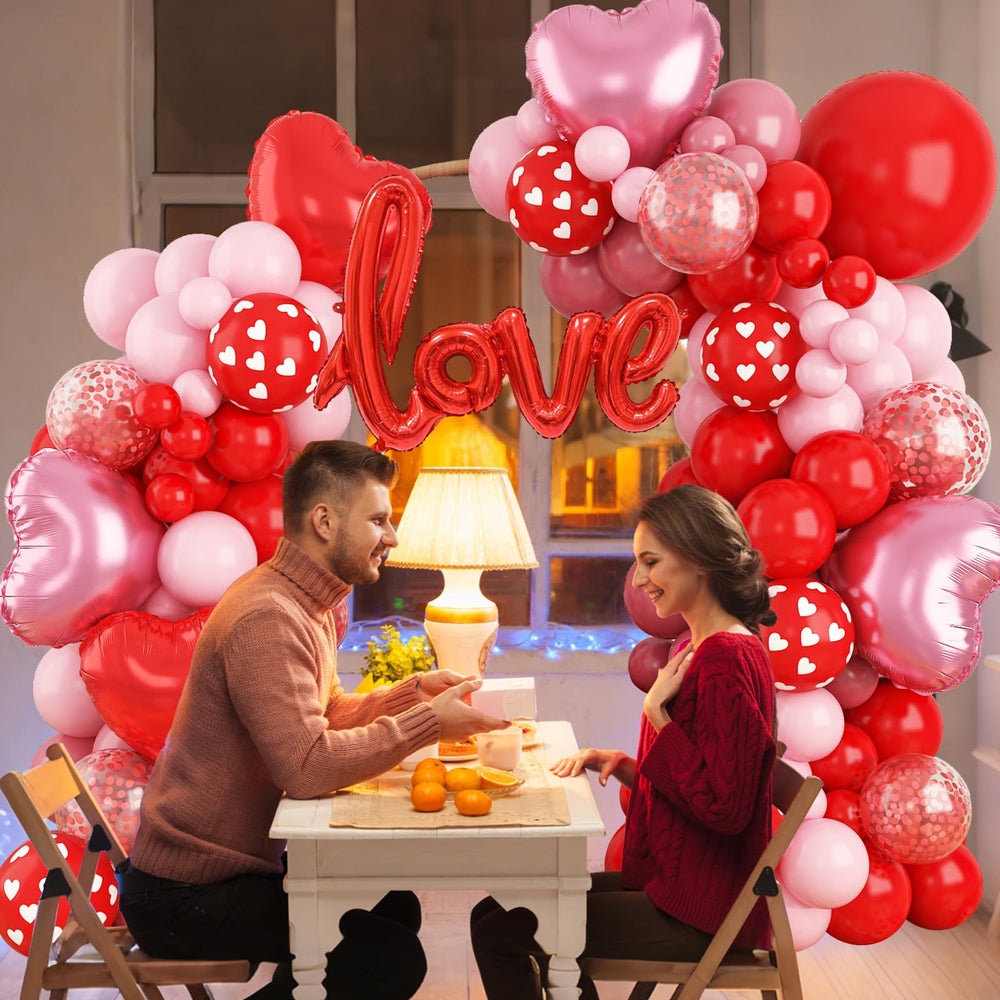 FEYG balloon strip tape and dispensing tools enable easy garland assembly.