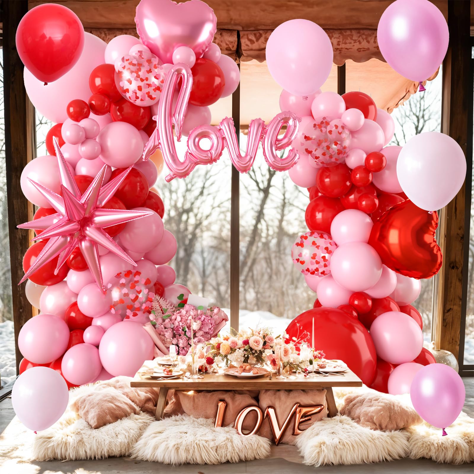 FEYG balloon strip tape for quick garland assembly
