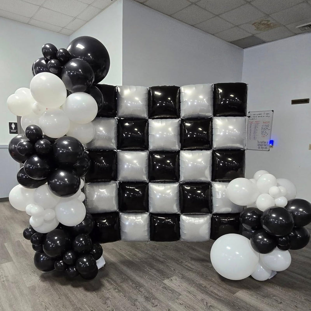 FEYG balloon wall forms a dramatic tunnel or arch layout