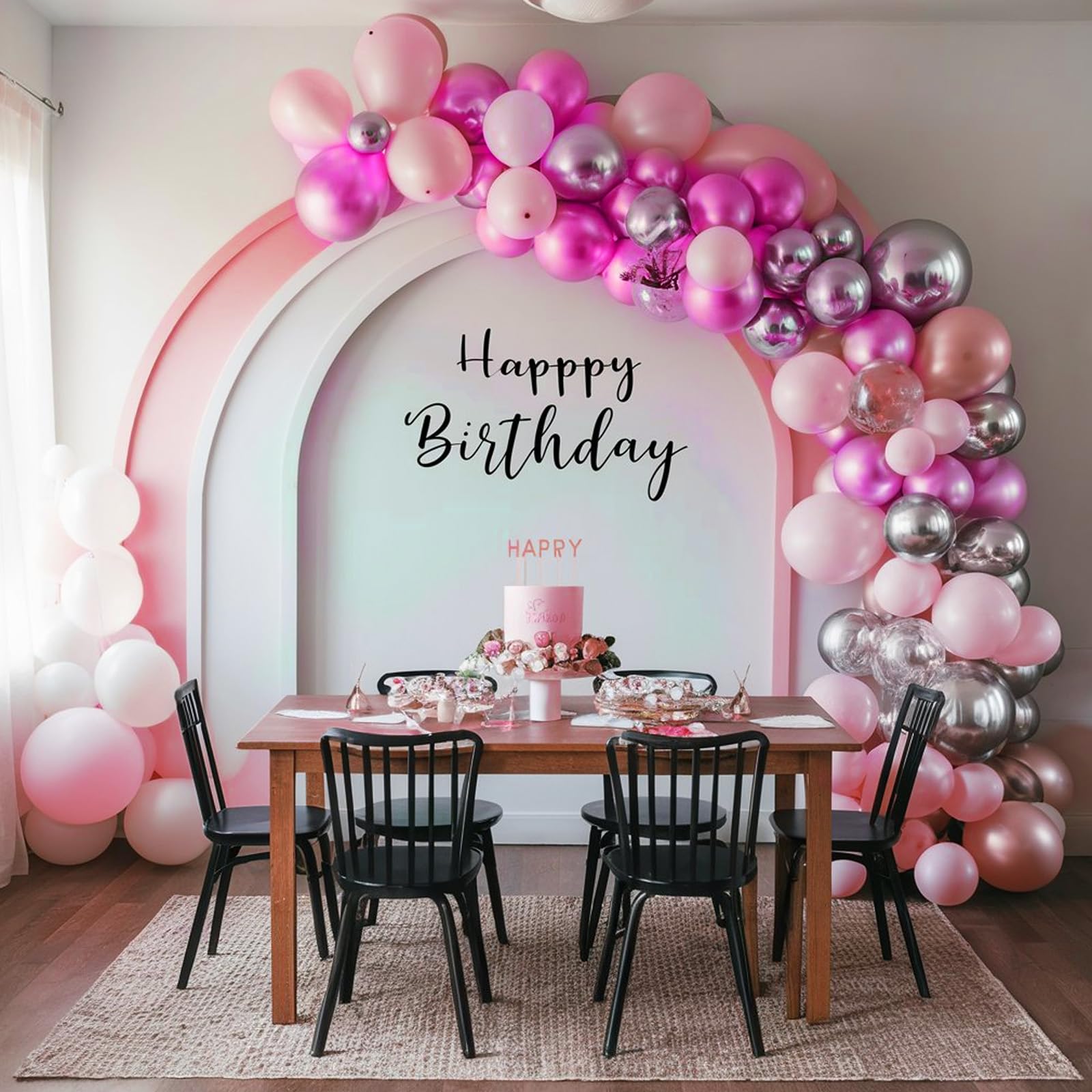 FEYG latex balloons maintain color and shape for hours of festive decorating.