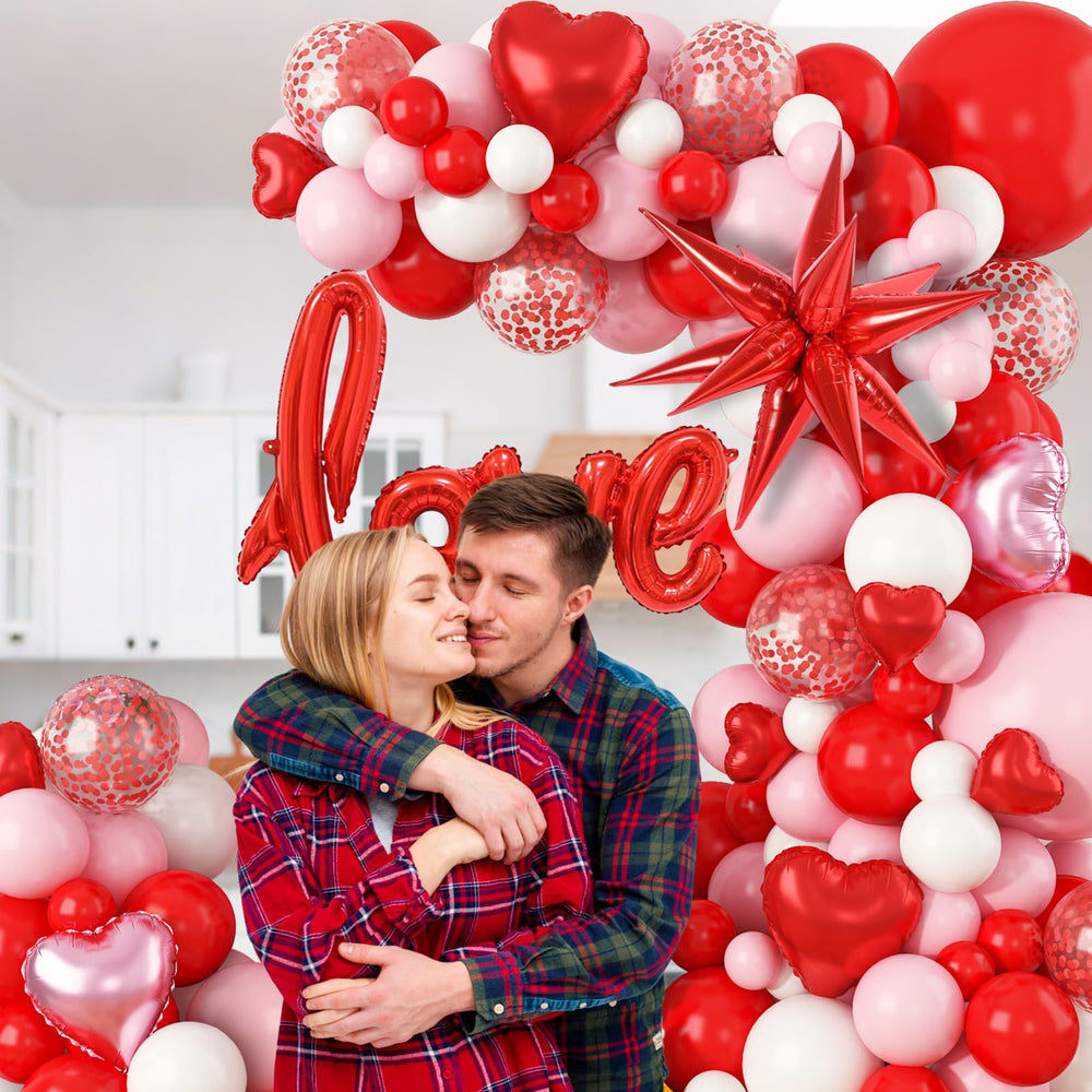 FEYG matte red balloons deliver rich color and depth.