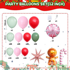 FEYG pastel pink and green balloons provide versatile party color accents.