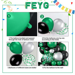 FEYG silver foil balloons add sparkle to photo-worthy dessert tables.