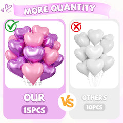 FEYG Valentine's balloons create a soft glow for weddings and anniversaries.