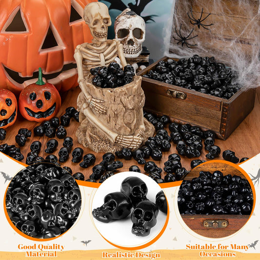 FFNIU black mini skulls used as prank props to surprise guests