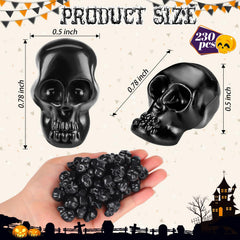 FFNIU black skulls perfect for costume accessories and masquerade themes