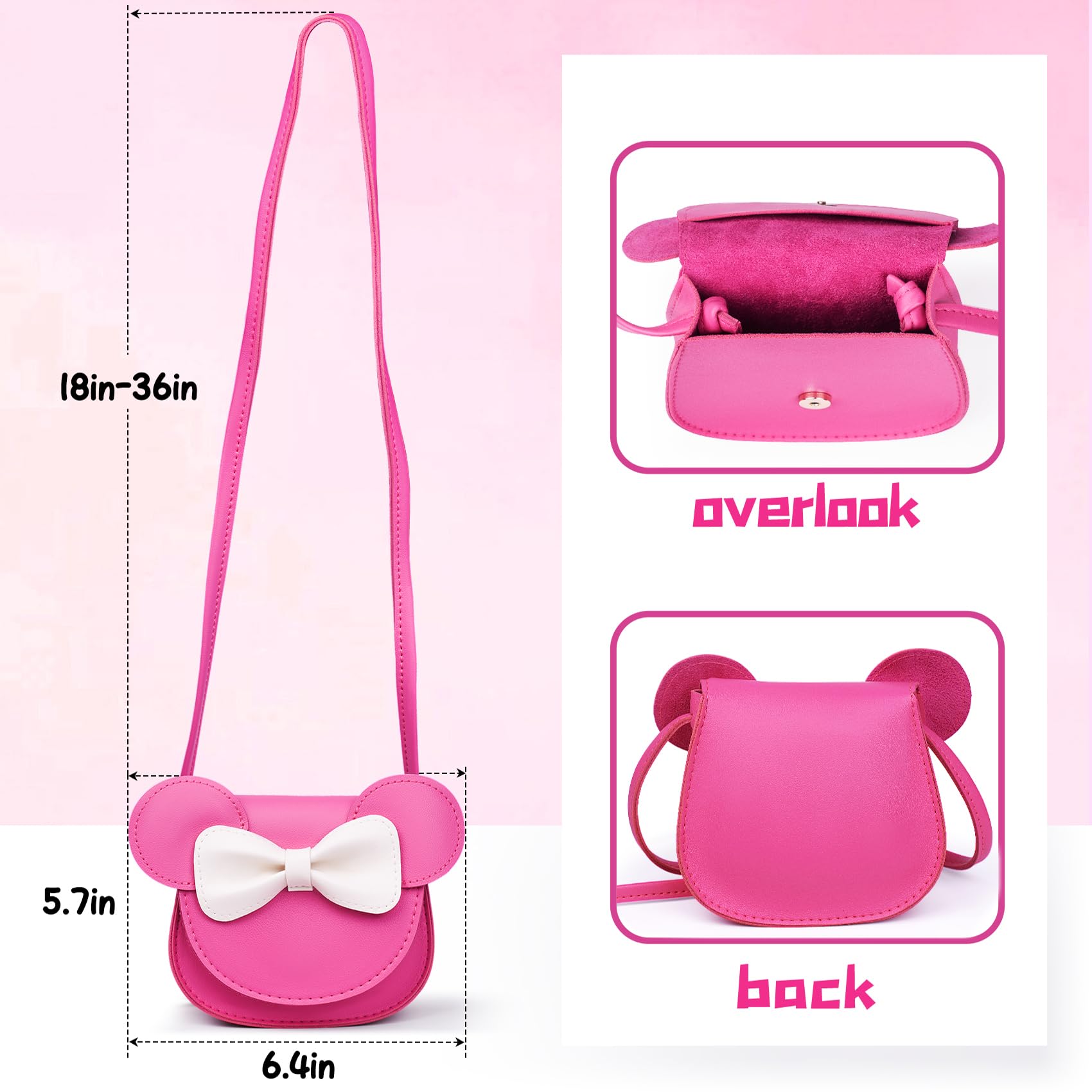FFTROC dress-up accessories set adds realism to pretend play with safe materials.