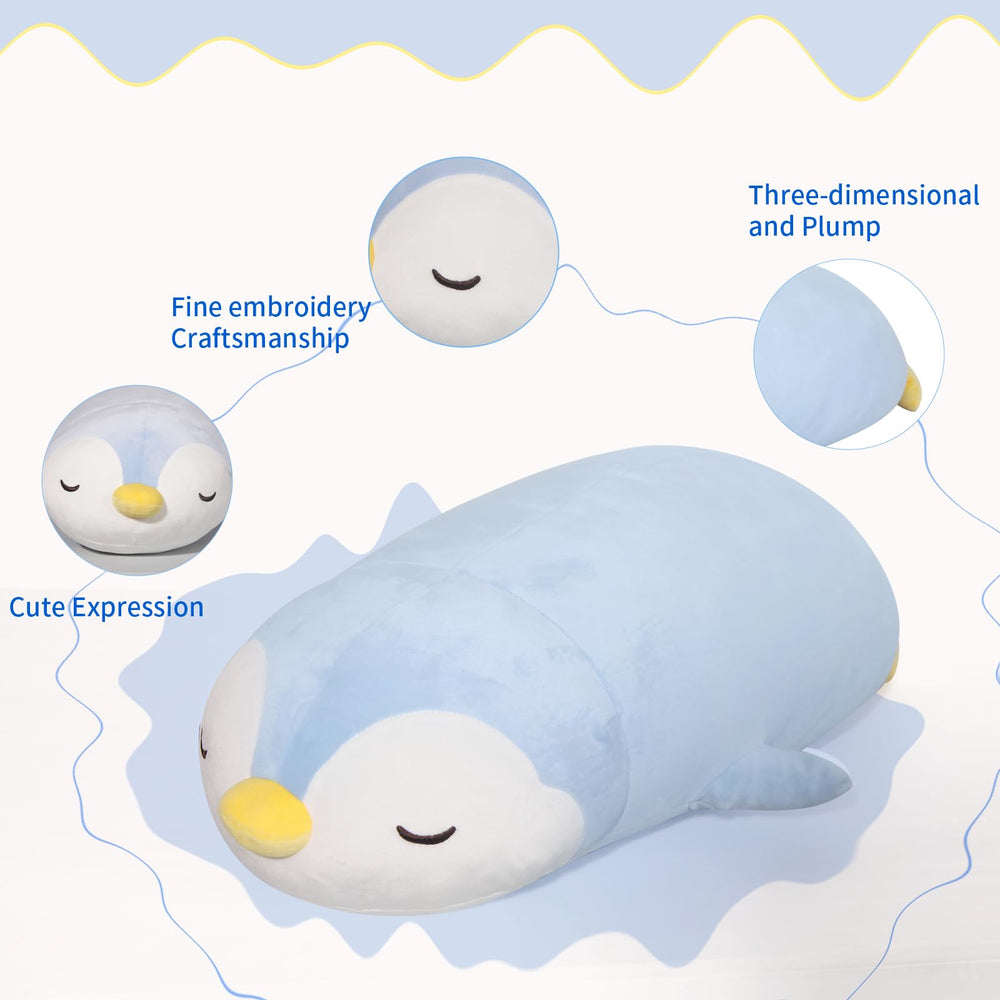FFxiong penguin plush pillow makes a great gift for kids