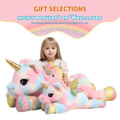 FFxiong unicorn plush image showing display-worthy cuddle toy