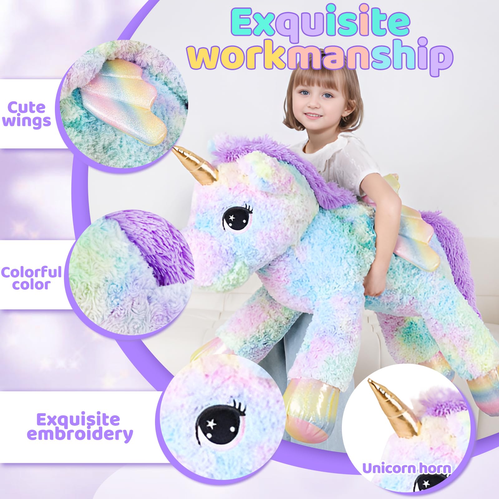 FFxiong sparkly hooves and wings inspire imaginative play