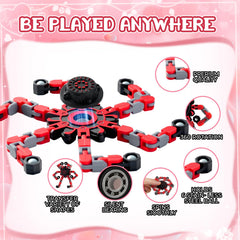 FGYLYOX robot spinner in action, showcasing smooth spin and play value