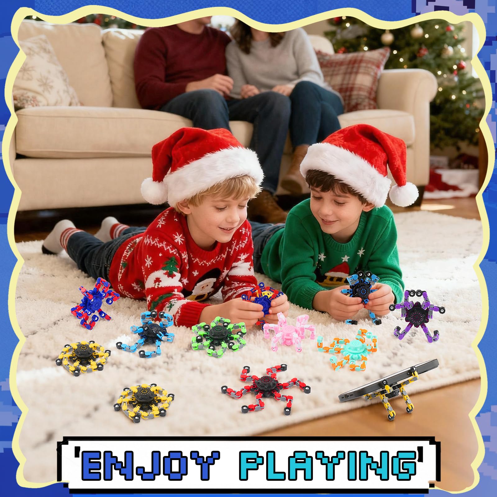 FGYLYOX classroom-friendly spinner set for rewards and parties.