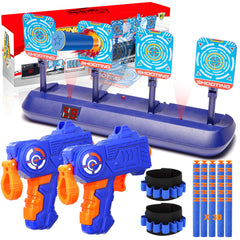 Fibevon Nerf target with four targets for engaging practice and competition.