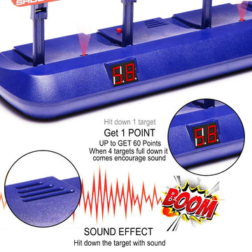 Fibevon Nerf target featuring realistic sound effects to enhance play immersion.