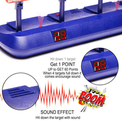 Fibevon Nerf target featuring realistic sound effects to enhance play immersion.