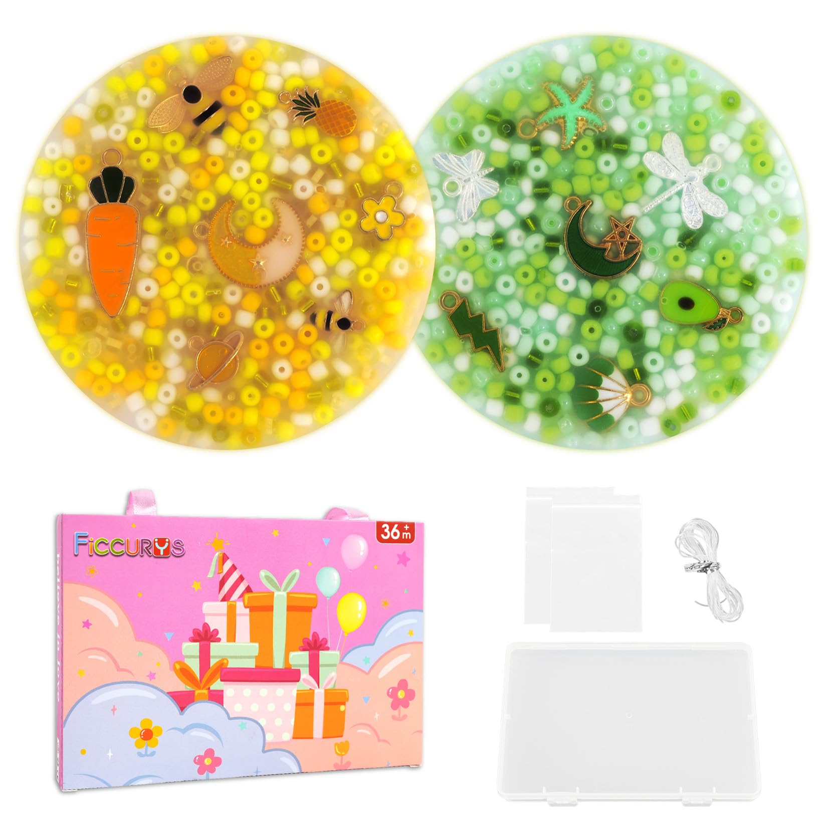 FICCURYS Picky Pad fidget toy with beads for calm hands and focus.