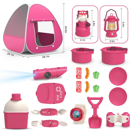 Fidecexv camping stove and pots invite imaginative pretend cooking