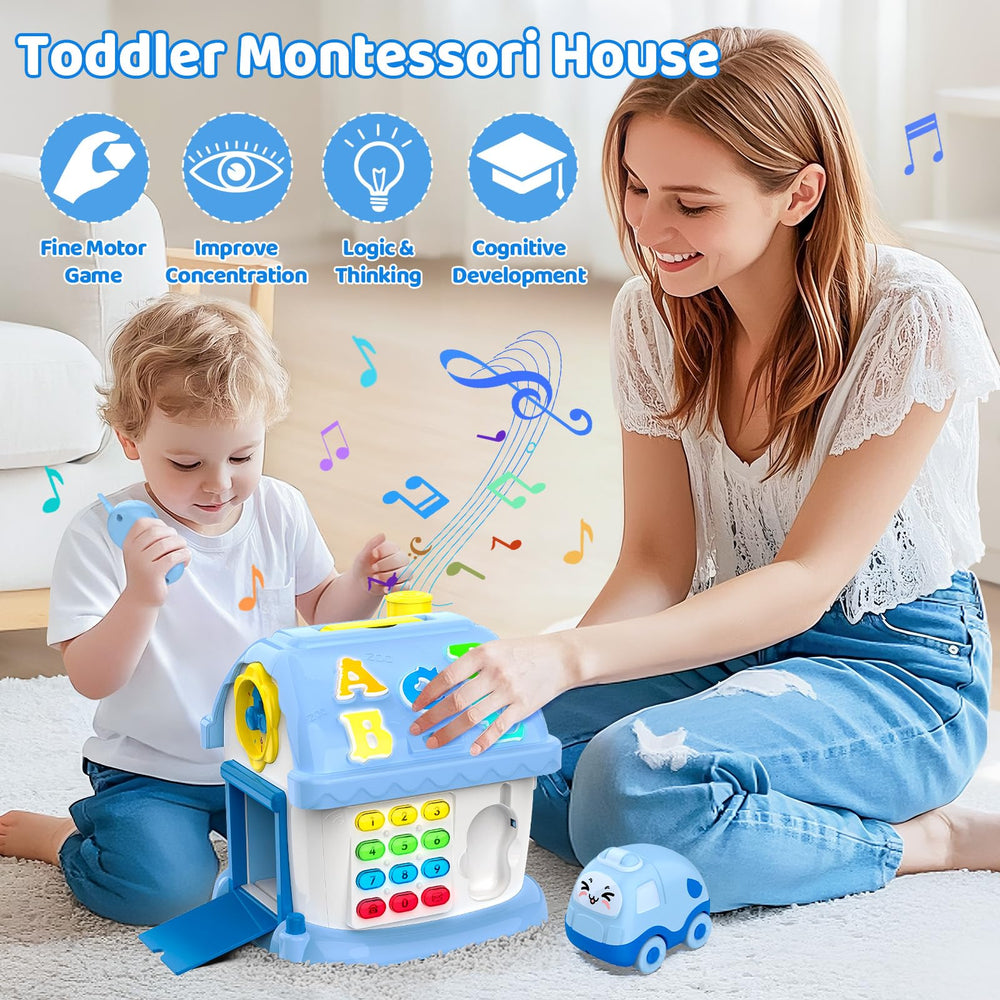 Fidecexv Montessori House bed stories triggers imaginative scenes and routine-friendly storytelling.