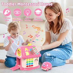 Fidecexv shape matching cubes encourage fine motor skills and problem-solving.