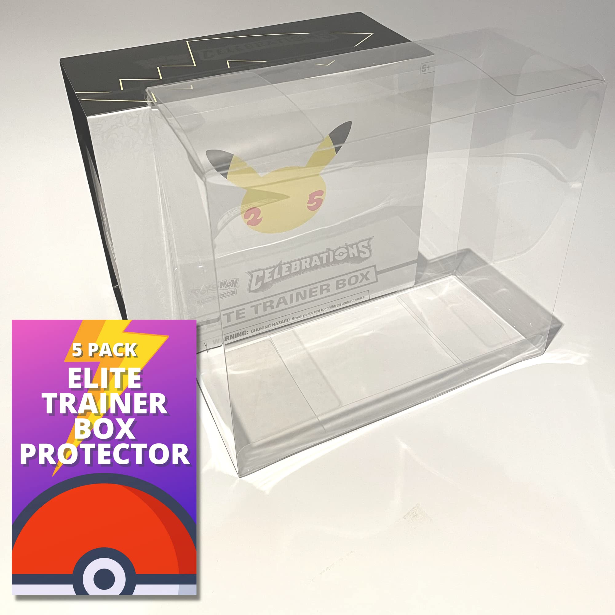 Fidelis Pokemon Case clear display box for ETB collections and visibility