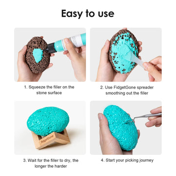 Steel-grade picking tool and tweezers included for precise setup.