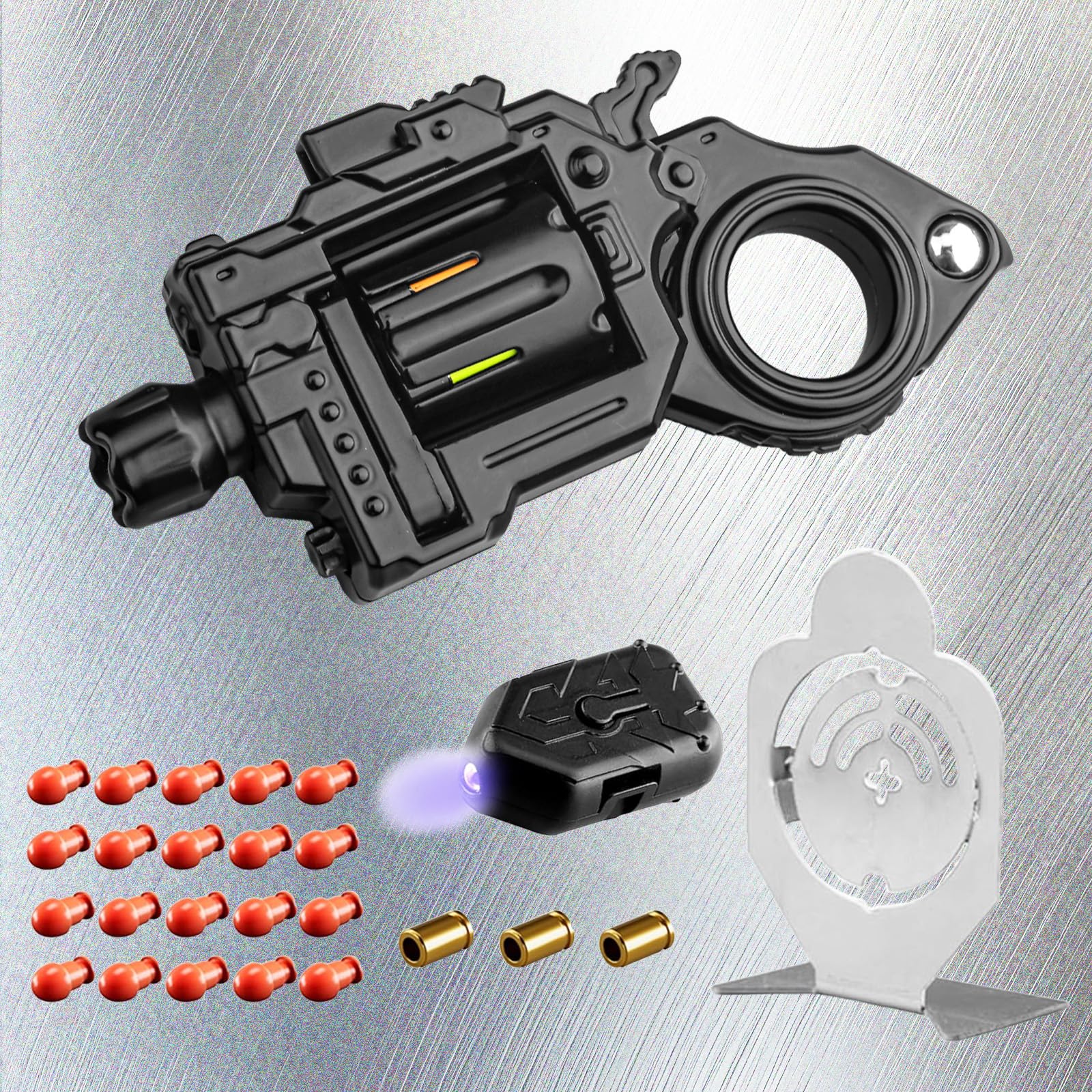 Fidgetgun premium metal spinner in black for focused work sessions