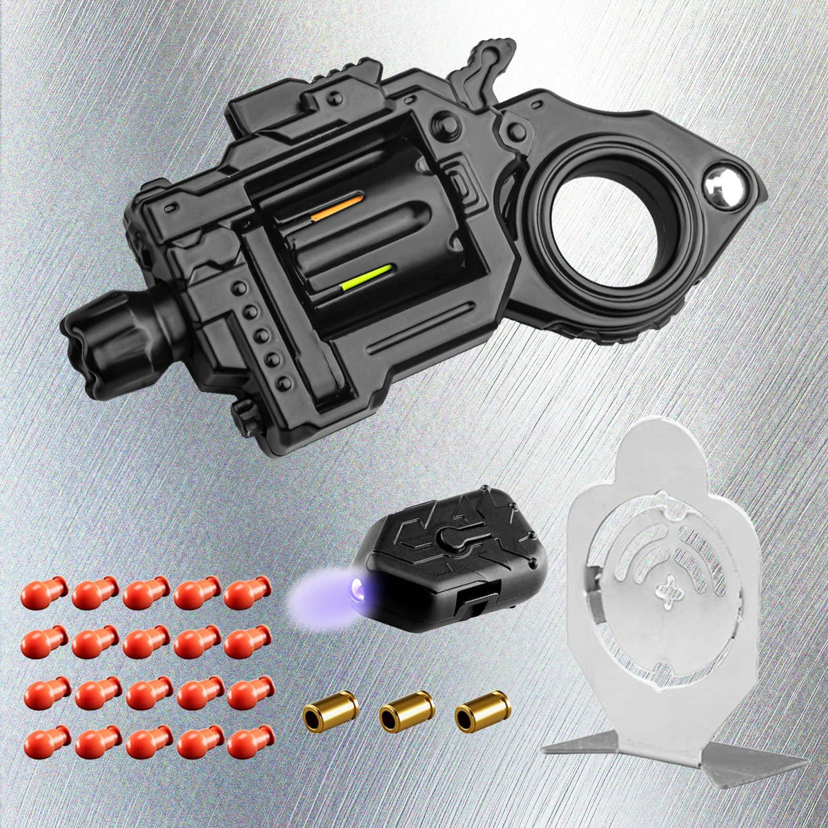 Fidgetgun premium metal spinner in black for focused work sessions