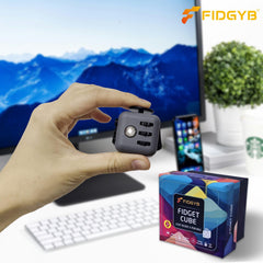 FIDGYB Cube operates quietly, ideal for classrooms, offices, or libraries.
